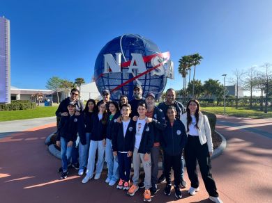    12 Marzo 2026 
 Estudiantes de Puntacana International School participan en programa de entrenamiento de astronautas de la NASA 
