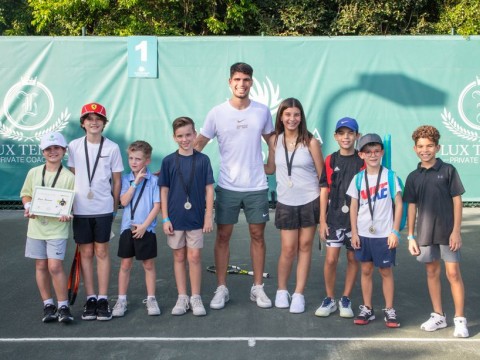 Puntacana Resort y LUX Tennis celebran un encuentro único con Carlos Alcaraz en el Centro de Tenis Oscar de la Renta